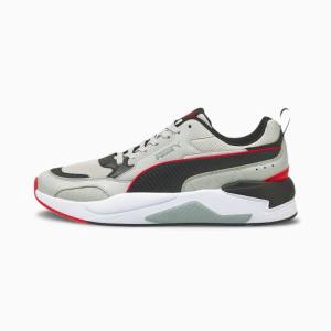 Puma X-Ray 2 Square Women's Sneakers Grey / Black / Red / Brown | PM547OBV